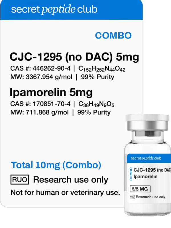 CJC-1295 - No DAC (5mg), Ipamorelin (5mg) (Combo)